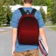 thumbnail image 4 of Disketp Red Geometric Mochila Escolar de 15 Pulgadas, Mochila Ligera para Estudiantes, Viajes y Trabajo, Cómoda y Resistente para el Uso Diario, 4 of 6