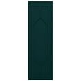 thumbnail image 5 of Ekena Millwork 18"W x 47"H True Fit PVC Shaker Fixed Mount Shutters, Thermal Green (Per Pair - Hardware Not Included), 5 of 9