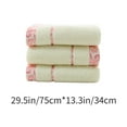 thumbnail image 3 of Absorbent Dry Face Towel, Washcloth, Soft Bath Towel, Quick Drying, for Bathroom, Gym, and Spa, 1 Piece, Pink, by FAJHHA, 3 of 8