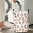 thumbnail image 5 of Rateoe Farm Cow Animal Pattern Round Laundry Hamper Basket, Tall Hamper Basket for Blanket Storage, Nursery Clothes Hamper for Laundry in Bedroom and College Dorm-Medium, 5 of 6