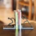 thumbnail image 2 of Danya B Men Pushing Metal Bookend Set, 2 of 4