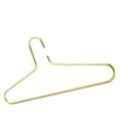 thumbnail image 5 of Iron Clothes Hangers Opening Clothes Hangers Thicken Clothes Hangers Coat Hangers (Golden), 5 of 6