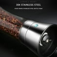 thumbnail image 3 of Stainless Steel & Adjustable Ceramic Grinder Set 2 In One Kitchen Mill Finer Grind Glass Shakers With Funnel Included For Fresh Sea And Pepper, 3 of 7