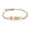 Heart-Rose gold, variant on Medical Id Bracelets for Women Stainless steel Heart Chain Medical ID Bracelets 6.5-8 Inch Adjustable with engraving:BLOOD THINNER