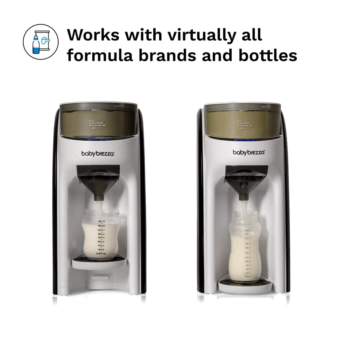 Baby Brezza Advanced Formula Maker - Bottle Machine, Water Mixer