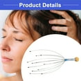 thumbnail image 5 of Vocoste Head Massager Scalp Massager 20 Fingers Head Scratcher for Head Relaxing Blue, 5 of 6