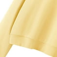 thumbnail image 2 of Vedolay Half Zip Sweatshirt Women Hoodies for Women Oversized Long Sleeve Shirts Pullover Crewneck Sweatshirts Casual Tops,Yellow S, 2 of 4
