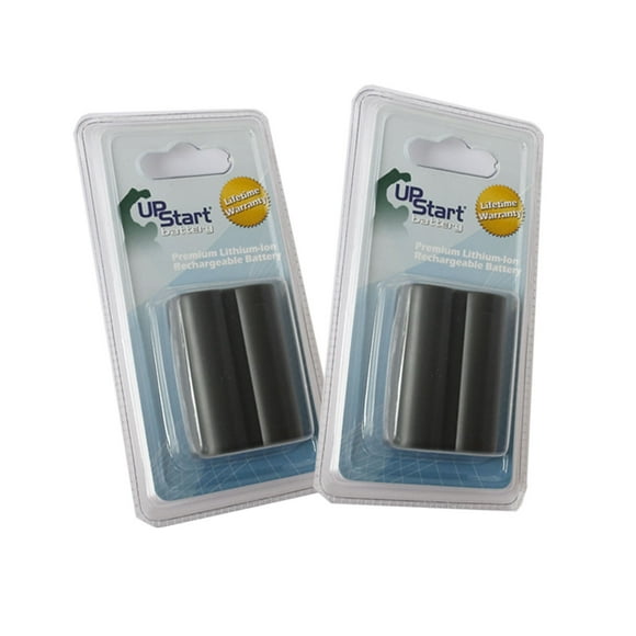 Lot de 2 - Canon EOS-Numérique Rebel Battery - Remplacement pour Canon BP-511 Batterie d'Appareil Photo Numérique (1400mAh, 7.4V, Lithium-Ion)