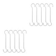 thumbnail image 3 of Ruiboury 5pieces S Shaped Hooks Stainless Steel Metal Hooks For Wide Application Sturdy And Durable Practical And Convenient 50cm S Hook 2Set, 3 of 6