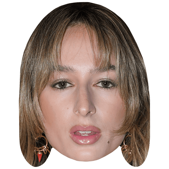 Isabelle Allain (Fringe) Celebrity Mask, Flat Card Face, Fancy Dress Mask