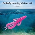 thumbnail image 3 of Shrimp Lure Fishing Bait with Twin Ridge Tails Realistic Looking Bright Color Portable Soft Bait Artificial Shrimp Lure, 3 of 8