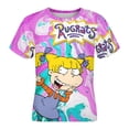 thumbnail image 4 of Rugrats Kid Shirts Unisex Casual Tops 3D Print Graphic Tees Short Sleeve T Shirts for Boys Girls 100CM, 4 of 8