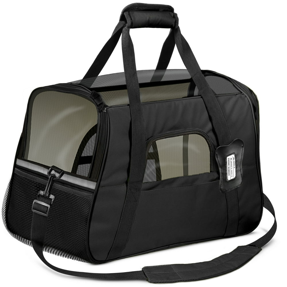 Paws & Pals Pet Carrier for Dogs and Cats SoftSided FAA Airline