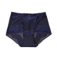 thumbnail image 3 of Swuxness Women's Seamless High Waisted Brief Solid Color Soft Breathable Crotch Comfortable Plus Size Panties, 3 of 4