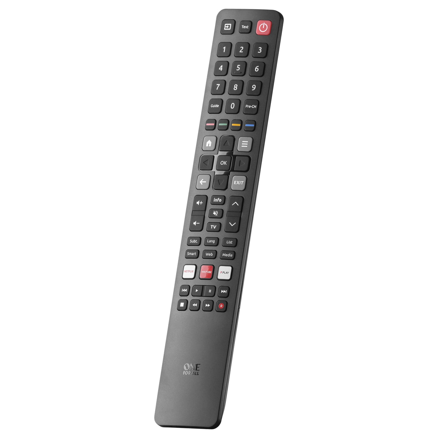 One For All Replacement Remote for TCL TVs, URC4922