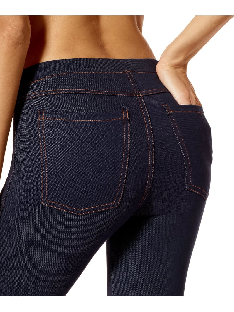 No nonsense, Women's Stretch Denim Legging, Dark Denim, Medium