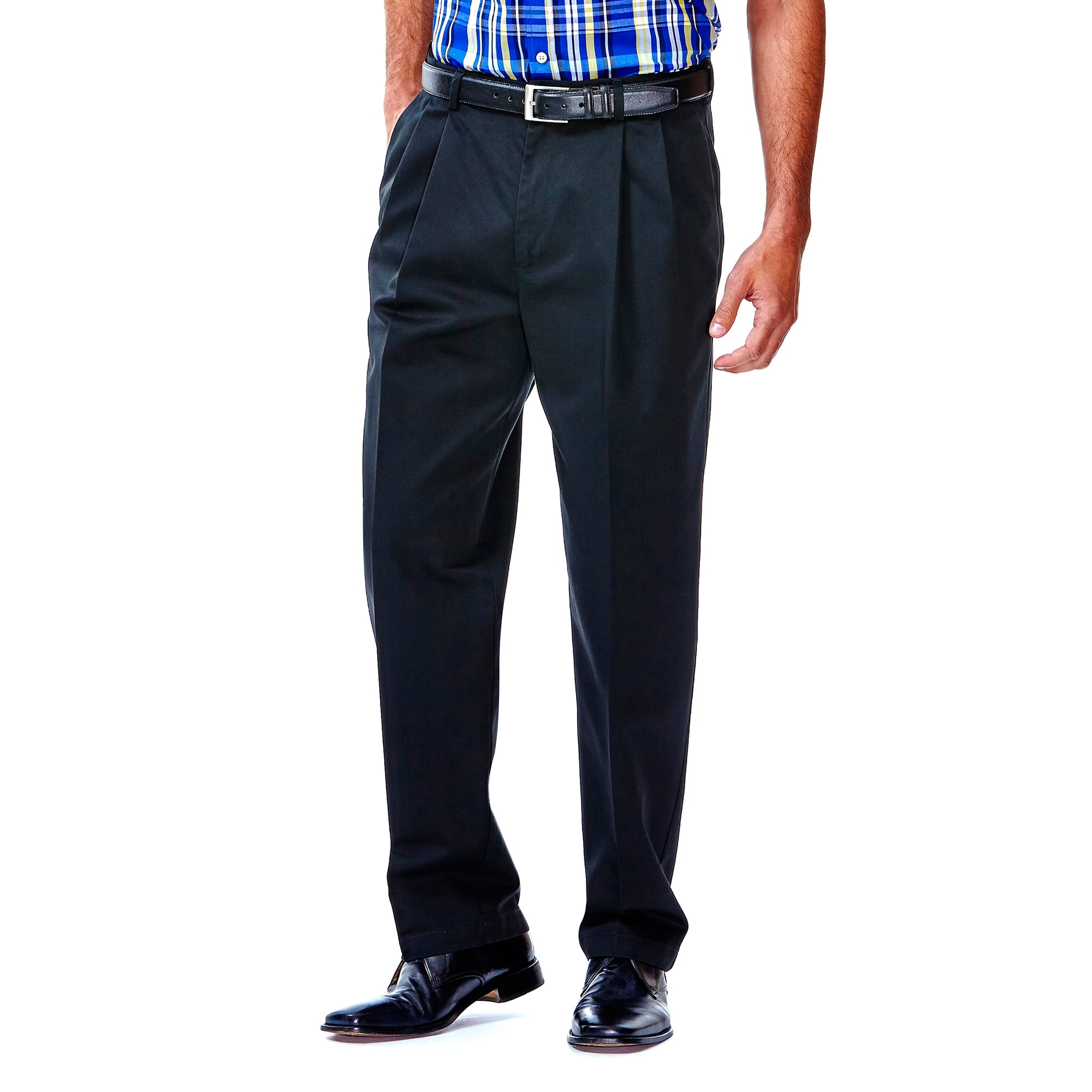 haggar work to weekend flat front pants