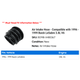 thumbnail image 2 of Air Intake Hose - Compatible with 1996 - 1999 Buick LeSabre 3.8L V6 1997 1998, 2 of 2