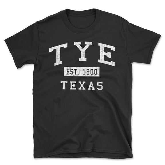 Tye Texas Classic Established Men's Cotton T-Shirt