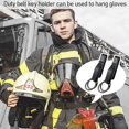 thumbnail image 5 of 2 PCS duty Belt Key Holder, Tactical Stealth Key Ring, Stainless Steel Tactical Key Holders, Belt Key Clip for Police Fire Agencies, 5 of 5