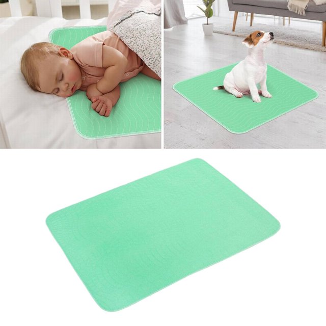 Ctnporpo Extra Heavy Absorbency Washable Underpads Quick Drying Pads Bed Pads Reusable Washable Pee Pads for Dogs Changing & Adults Wool Blanket