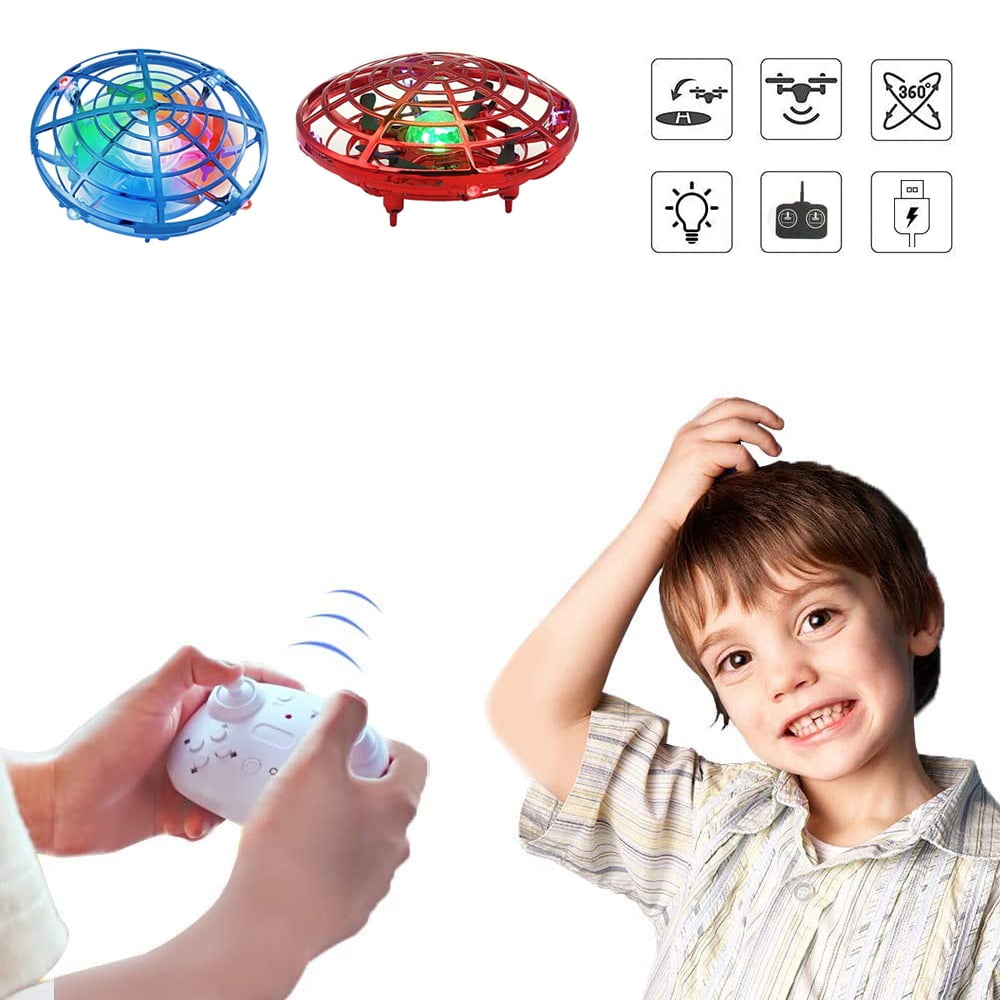 Flying Ball 2019 Hot New Kids Toys Remote Control Helicopter Mini Drone Magic RC Flying Toys with Shinning LED Lights Fun Gadgets New Toys Gifts for Boys Girls Kids Teenagers Adults 14+ years 
