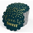 thumbnail image 4 of Inkdotpot Gold Foil Paper Hang Tags Love Is Sweet Wedding Favor Tags 100 Piece, 4 of 7