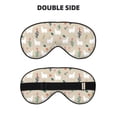 thumbnail image 2 of Uemuo Cute Alpaca Pattern Sleep Eye Mask - Light Blocking Sleep Mask Blocking Out Light Perfectly, Soft and Comfortable Night Eye Mask, Eye Blinder, 2 of 7