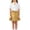 Khaki, variant on Pleated Skirts for Girls Elastic Waist School Uniform Skirt Kids Loose Casual Multicolor Skirt Teens Girl Comfy Tennis Sports Short Skirt 4-16 Years