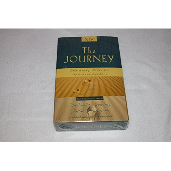 Pre-Owned The Journey: The Study Bible for Spiritual Seekers : New International Version Paperback - USED