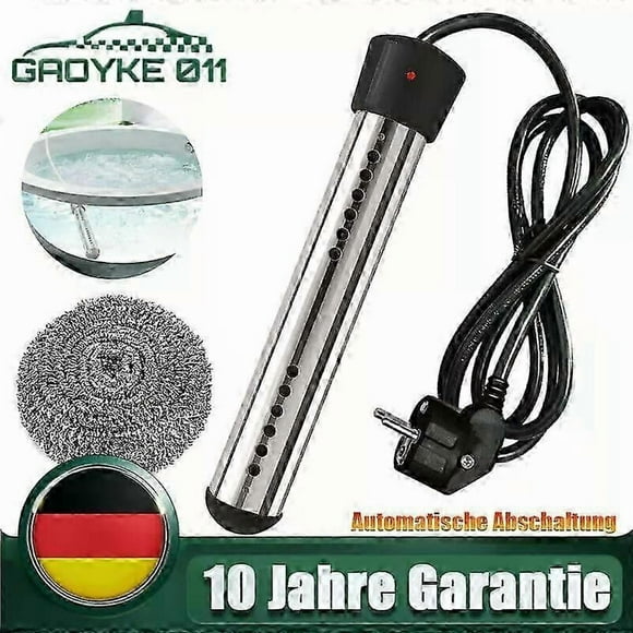 3000W Pool Heater Immersion Heater Electric Bathtub Water Heater Heating