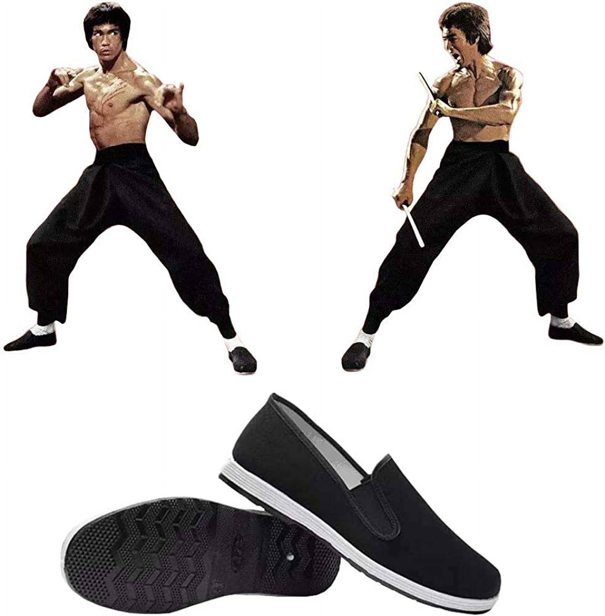 Kung Fu Tai Chi Martial Arts Shoes Rubber Sole Unisex Canvas