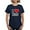 Navy, variant on - I Heart (Love) Monday Women's Dark T Shirt - Women's Traditional Fit Dark T-Shirt