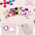 thumbnail image 4 of 16 hojas de pegatinas de diamantes de imitación en forma de corazón, 16 colores, pegatinas de gemas, pegatinas de joyas, pegatinas de diamantes de imitación para manualidades, pegatinas autoadhesivas, 4 of 7