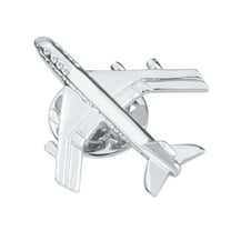 EHJRE 3D Airplane Brooches Button Collar Pin, Novelty Lapel Pin for Women Men Clothing