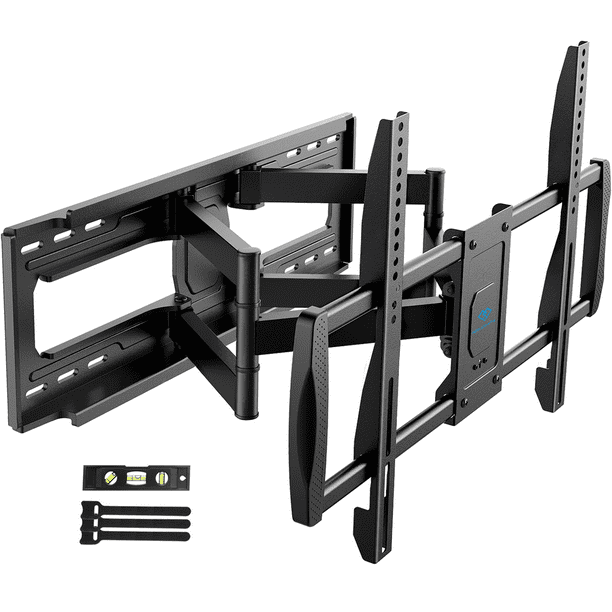 PERLESMITH Full Motion TV Mount Fits 5090in with Swivel, Tilt