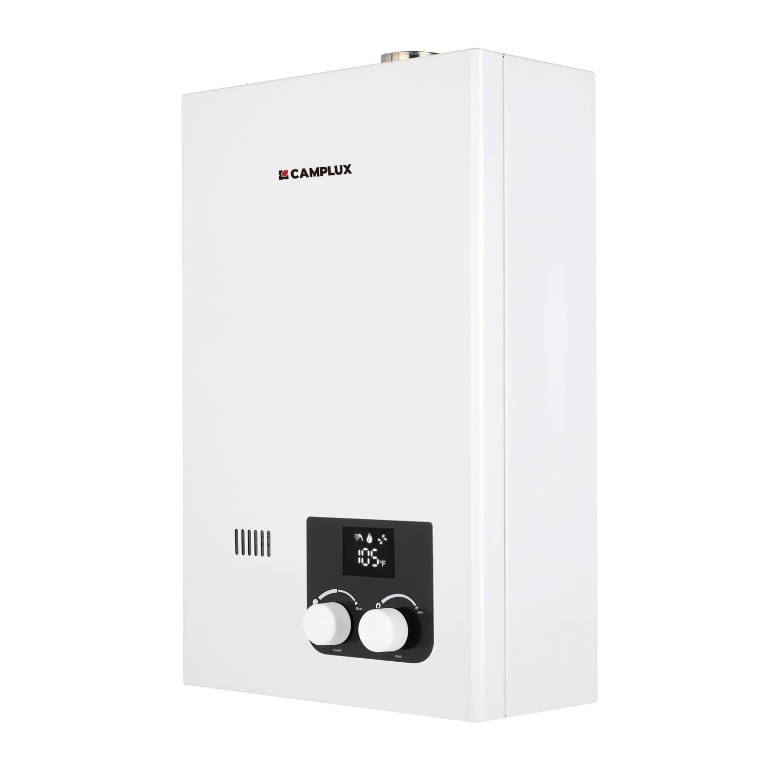 CAMPLUX 2.64 GPM 68, 000 BTU High Capacity Screen Propane Tankless Water Heater
