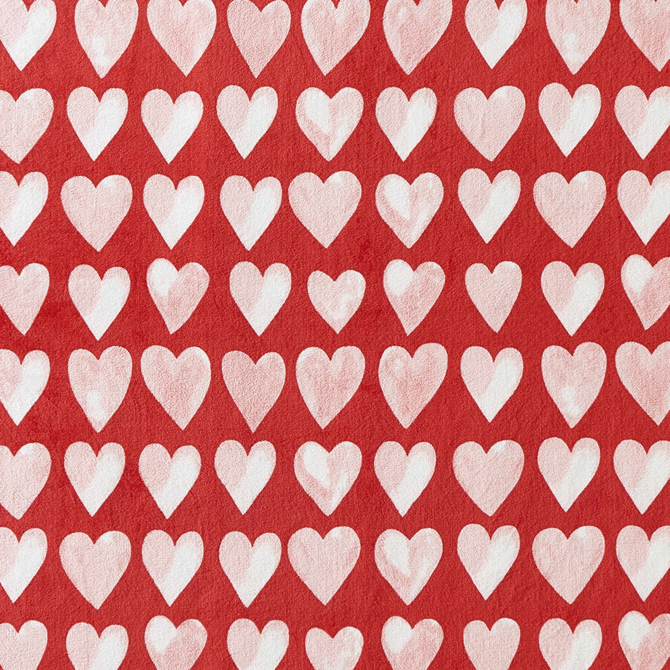 Way To Celebrate V-Day Throw, 50x60, Hearts