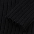 thumbnail image 5 of FRSASU Kids Clothing Clearance Toddler Kids Ribbed Knit Sweater Soft Solid Warm Sweater Pullover Black 5-6 Years, 5 of 8