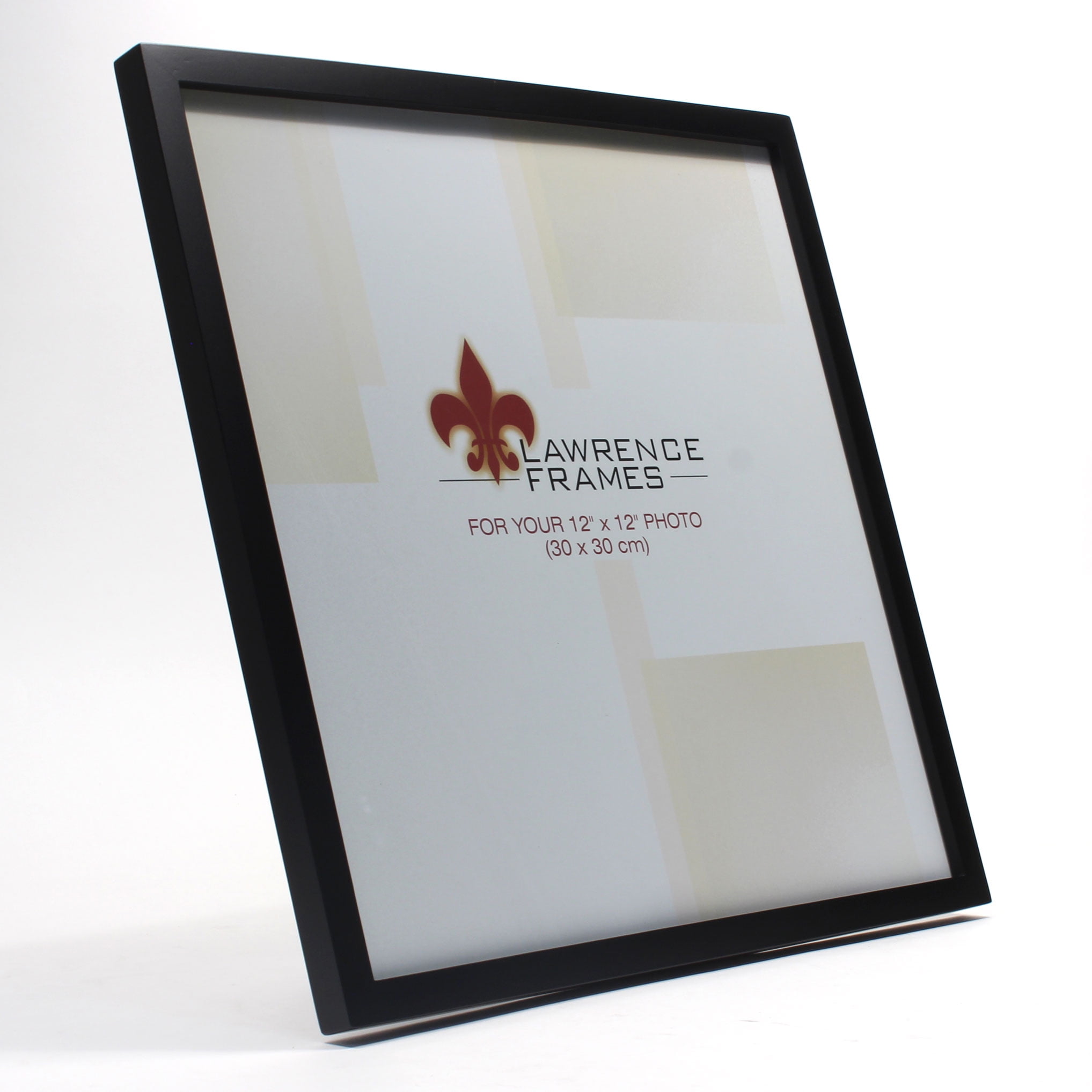 Lawrence Frames 12" x 12" Wooden Black Picture Frame (755512)