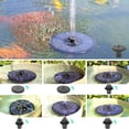 thumbnail image 4 of Solar Fountain 3.8W Solar Powered Water Fountain Pump with 2200 mAh Battery 5 Colorful LED, 4 of 6