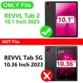 thumbnail image 2 of Dteck Case for T-Mobile REVVL Tab 2 Tablet 10.1 Inch 2025, Kids Friendly EVA Tablet Cover with Strap Stand Handle,Mint, 2 of 6