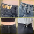 thumbnail image 4 of 16 Set Pant Waist Tightener, Adjustable Pant Clips Waist Tightener Buttons Pins, 4 of 6