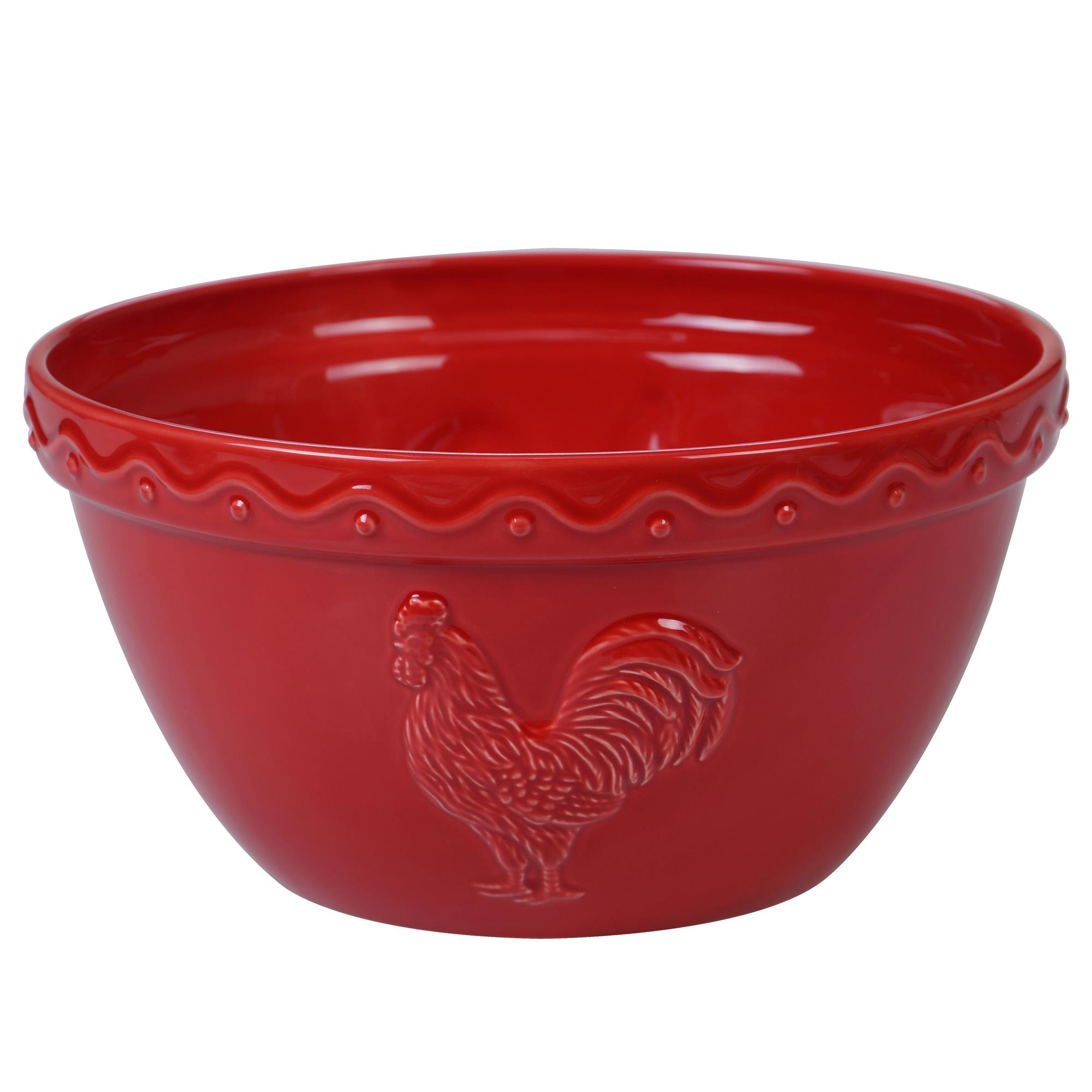Homestead Rooster Deep Bowl, 10 x 5