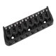 thumbnail image 5 of Puente de Guitarra de 8 Cuerdas, Cuerda A Través del Cabo Corta Fácil Estructura de Metal de Instalación Con Tornillos para Guitarras Eléctricas, 5 of 7