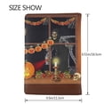 thumbnail image 3 of Rateoe Halloween Decoration Pattern Passport Holder Wallet Leather Mulit-purpose Travel Wallet Credit Cards Case ,Passport Cover for Women Men-6.5 in, 3 of 5