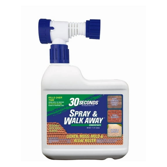30 SECONDS 64SAWA Spray & Walk Away Surface Cleaner w/ Hose End Sprayer, 64 Oz, Each