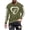 Army Green, variant on Western Print Pullover Sweatshirt Fall Sweatshirts for Men Pullover Sweaters for Men Cropped Hoodies Graphic Y2k Cable Knit Sweater Men Oversized