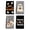 A, variant on Sm:)e Trick or Treat Bat Pumpkins Black Cat Oct 31 Halloween Kitchen Dish Towels 4 Set 18 x 26 inch