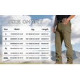thumbnail image 2 of Chiccall Cargo Pants for Men with Fleece Lining Soft Waterproof Ripstop Work Pants Outdoor Ski Hiking Pants Multiple Pockets, 2 of 6